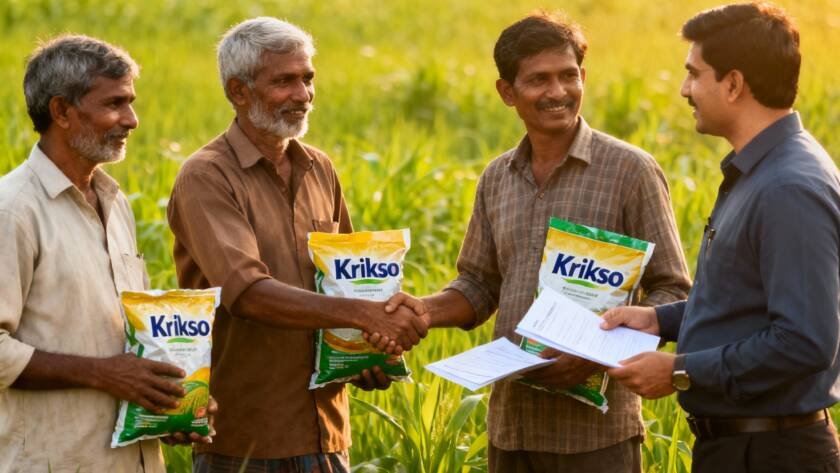 contract farming in india with krikso