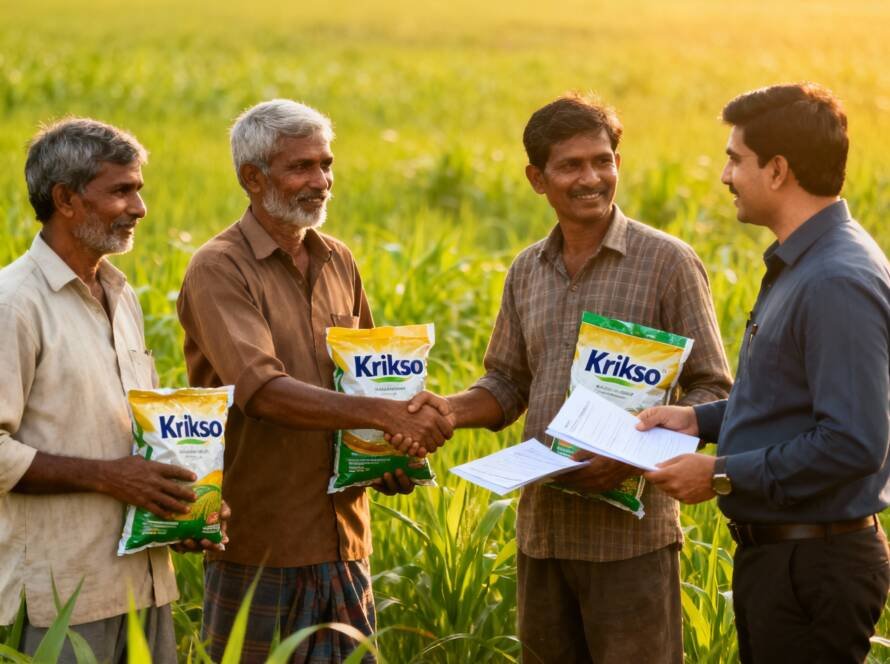 contract farming in india with krikso